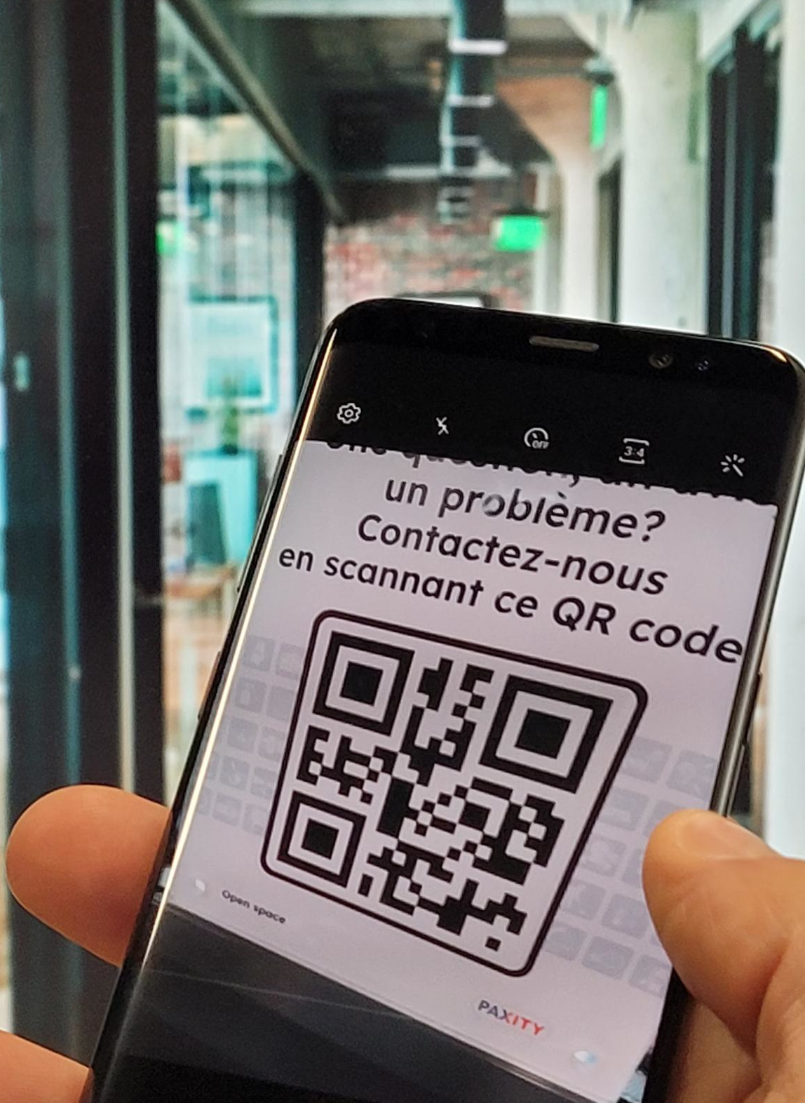 Scan the QR code